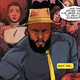Luke Cage witnessing something terrible.